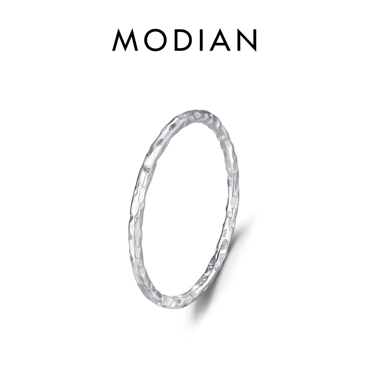 Minimalistische 925 Sterling Silber Ringe
