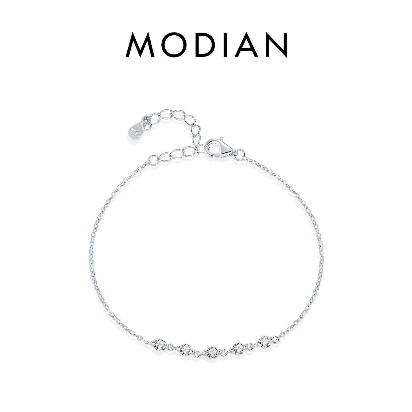 Filigrane 925 Sterling Silber Armbänder mit zarten Details