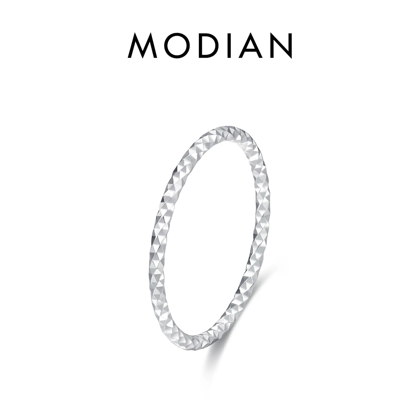 Minimalistische 925 Sterling Silber Ringe