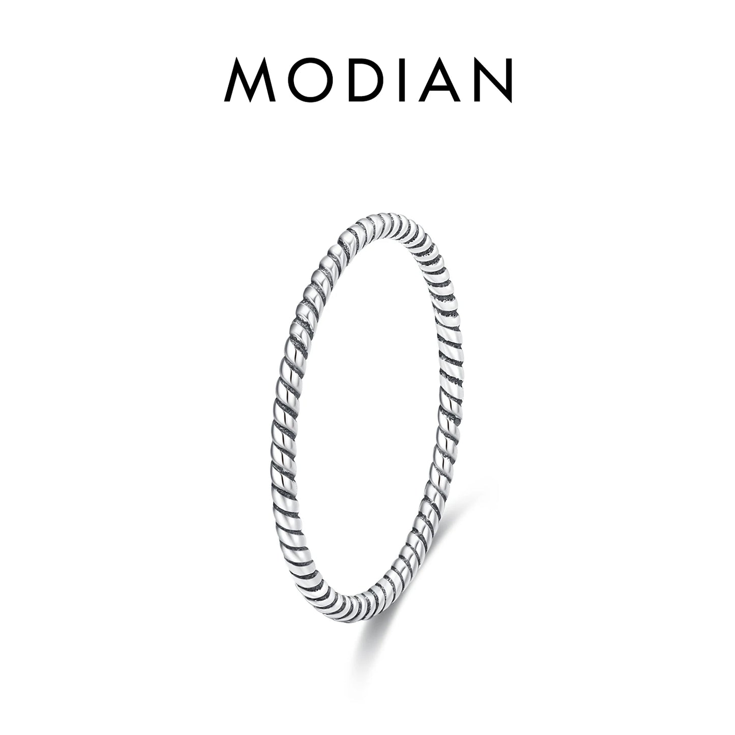 Minimalistische 925 Sterling Silber Ringe