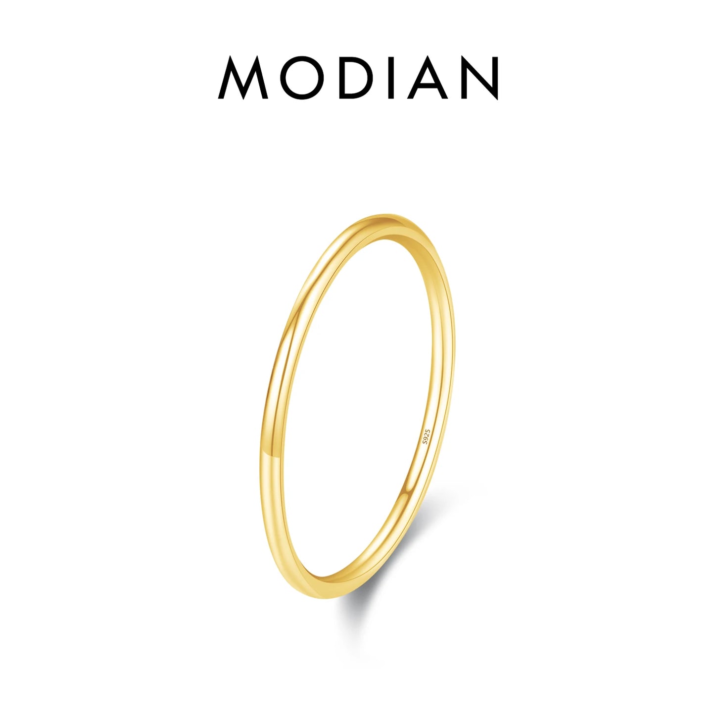 Minimalistische 925 Sterling Silber Ringe