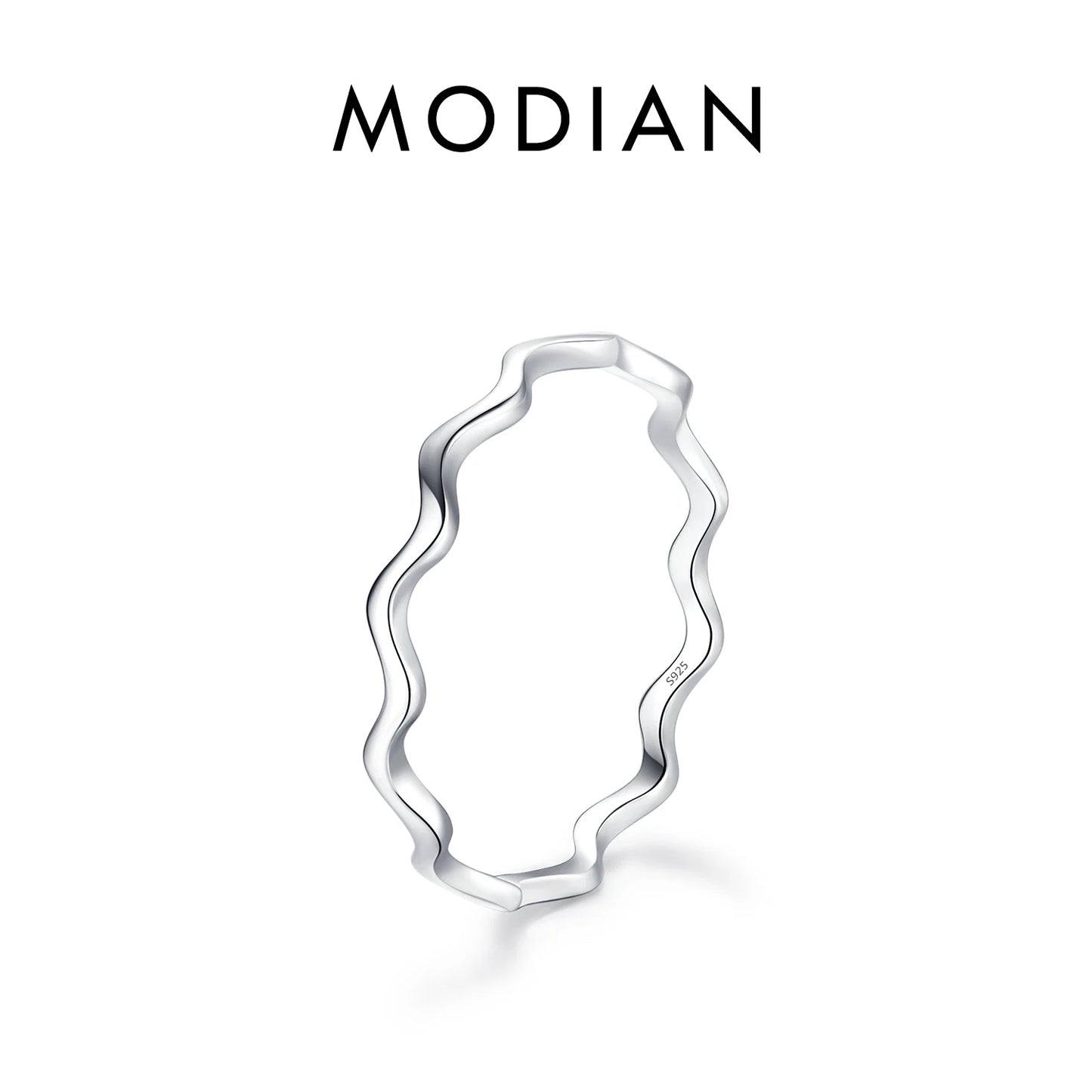 Minimalistische 925 Sterling Silber Ringe