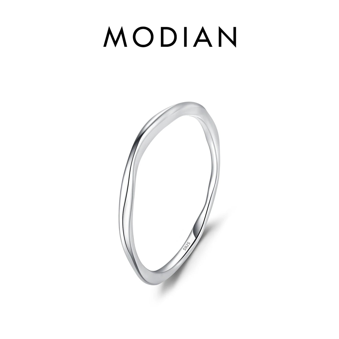 Minimalistische 925 Sterling Silber Ringe