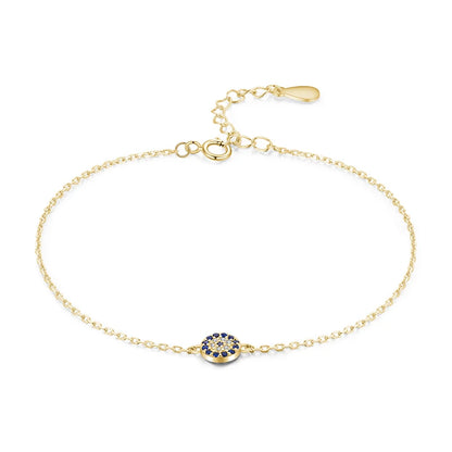 Filigranes Armband aus 925 Sterling Silber mit Zirkonia-Element