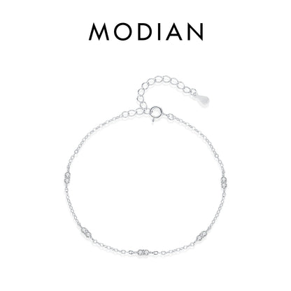 Filigrane 925 Sterling Silber Armbänder mit zarten Details