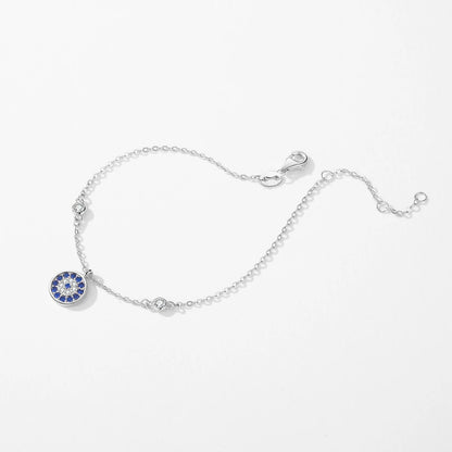 Armband-Kollektion aus 925 Sterling Silber mit blauen Akzenten & Evil-Eye-Designs