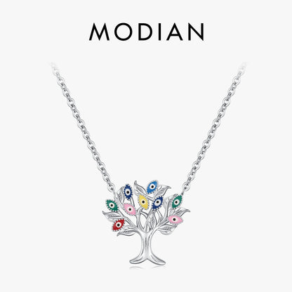 925 Sterling Silber Lebensbaum-Kette – Symbol für Wachstum & Harmonie