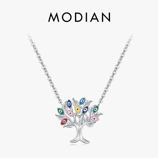 925 Sterling Silber Lebensbaum-Kette – Symbol für Wachstum & Harmonie