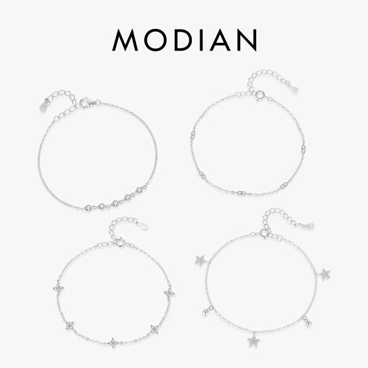 Filigrane 925 Sterling Silber Armbänder mit zarten Details