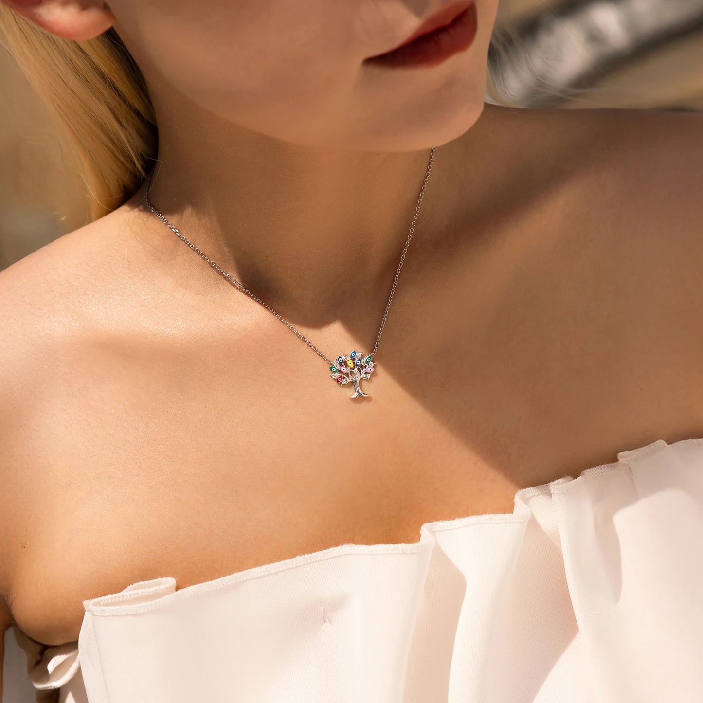 925 Sterling Silber Lebensbaum-Kette – Symbol für Wachstum & Harmonie