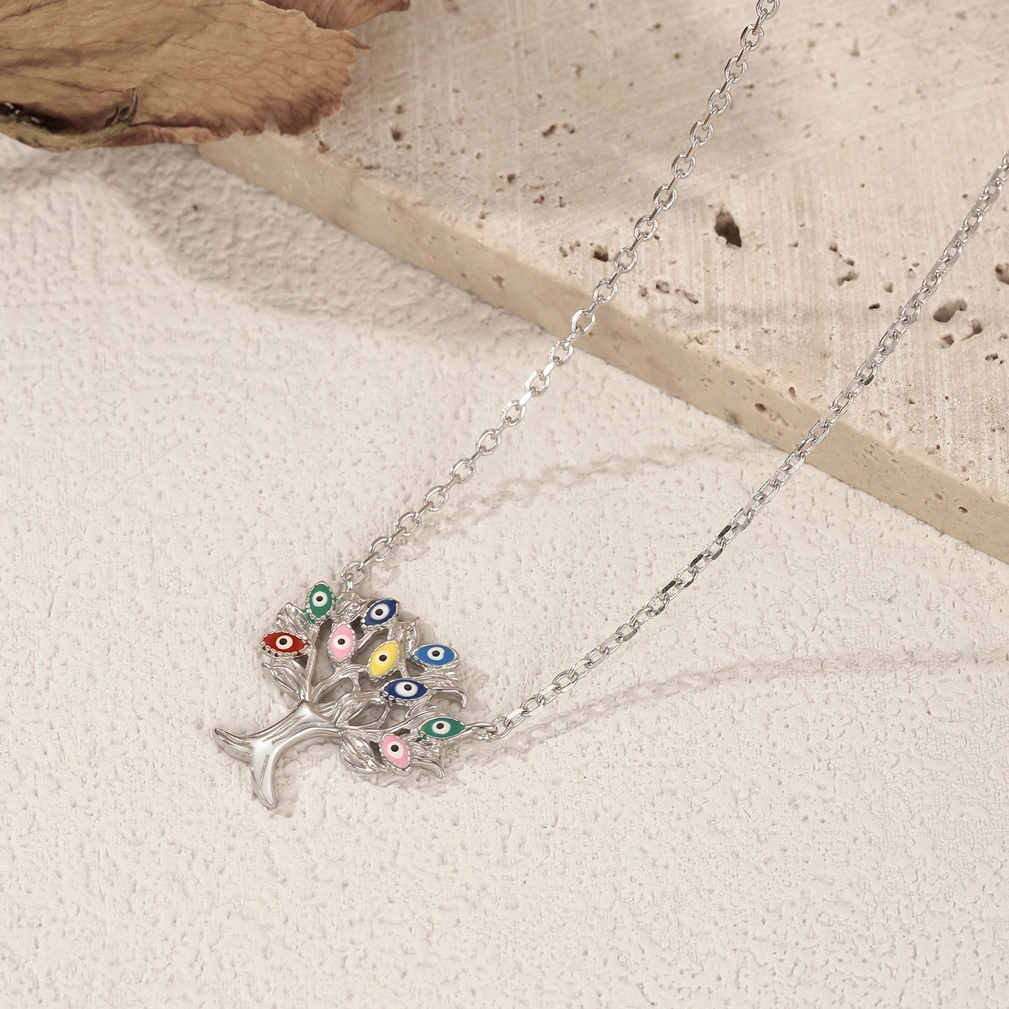 925 Sterling Silber Lebensbaum-Kette – Symbol für Wachstum & Harmonie