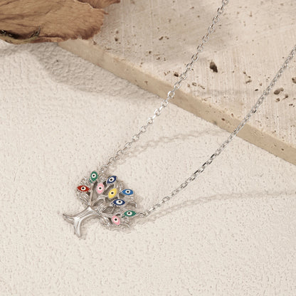 925 Sterling Silber Lebensbaum-Kette – Symbol für Wachstum & Harmonie
