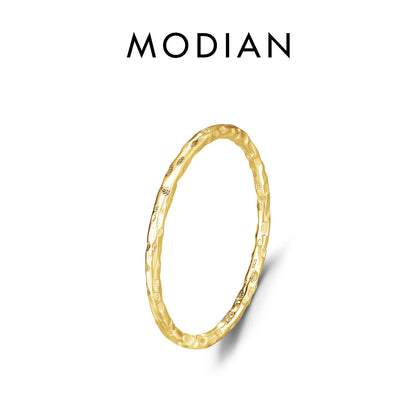 Minimalistische 925 Sterling Silber Ringe
