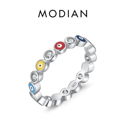 925 Sterling Silber Ringe mit blauen und klaren Zirkonia
