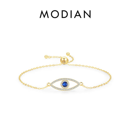 Armband-Kollektion aus 925 Sterling Silber mit blauen Akzenten & Evil-Eye-Designs