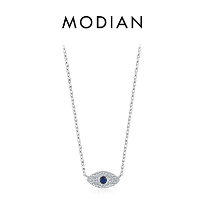 Schutz & Eleganz – Silberkette mit Türkis-Evil-Eye aus 925 Sterling Silber